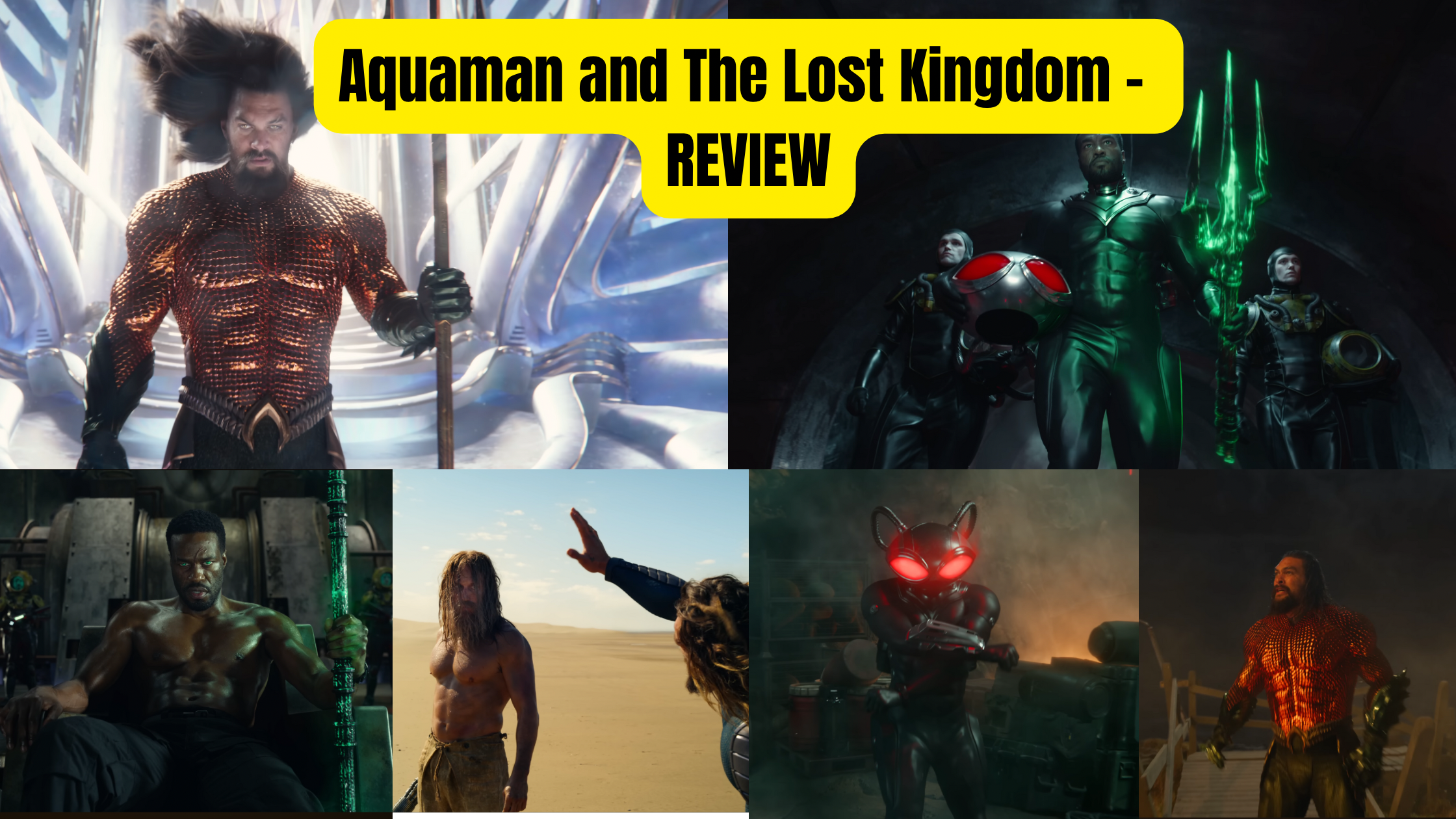 Aquaman and The lost kingdom Review