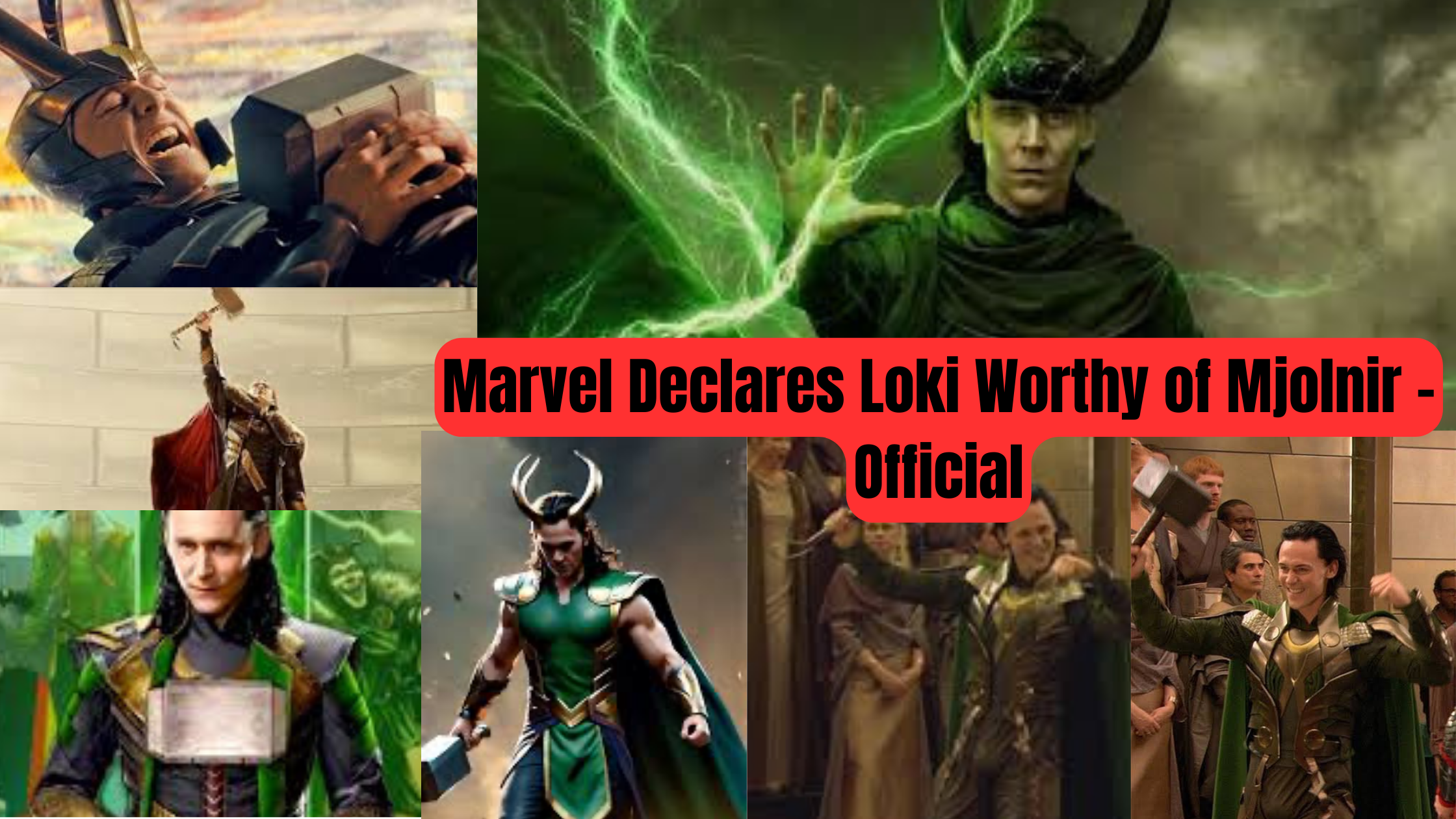 Marvel Declares "God of Mischief" Loki Worthy of Mjolnir