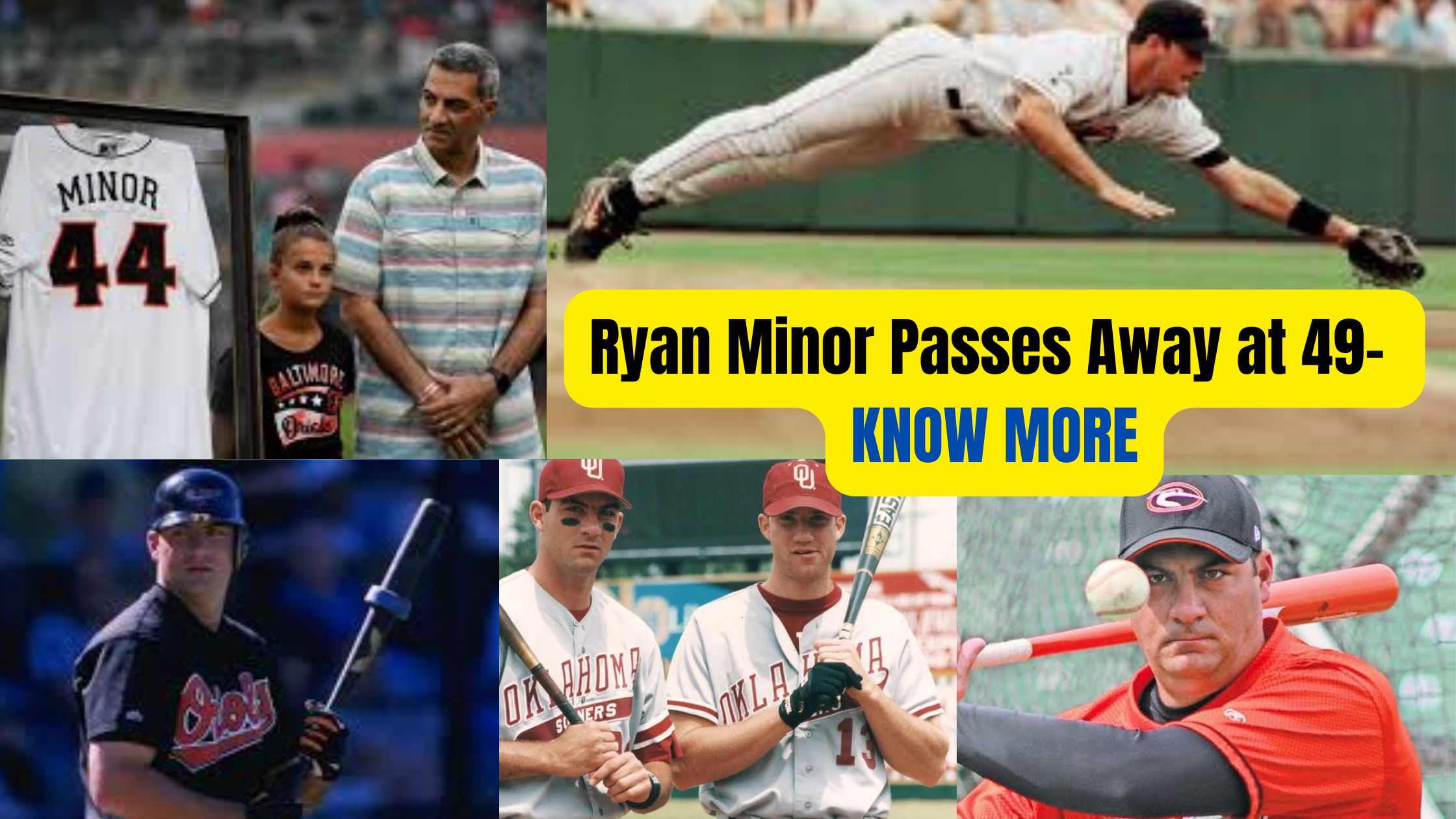 Ryan Minor passed away at the age of 49 due to colon cancer